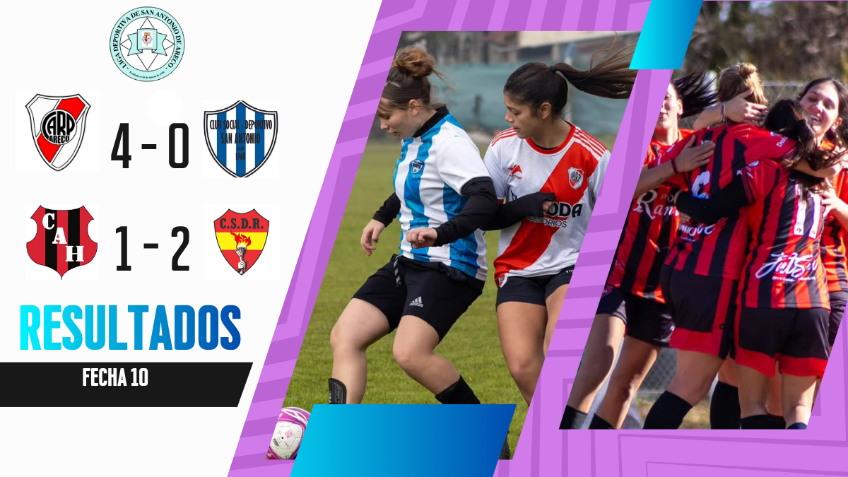 River estiró la ventaja y Robles sumó fuerte en la fecha 10 del femenino